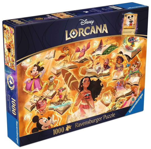 Disney Lorcana Jigsaw Puzzle Glimmers of the Realm: Amber (1000 pieces) 4005555016212