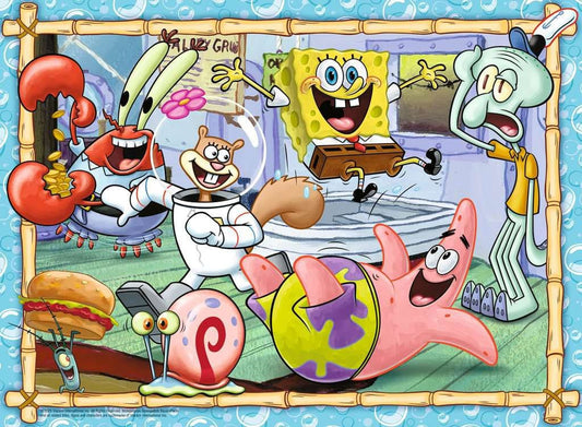 SpongeBob SquarePants Children's Jigsaw Puzzle XXL New Adventures in Bikini Bottom (200 pieces) 4005555042341