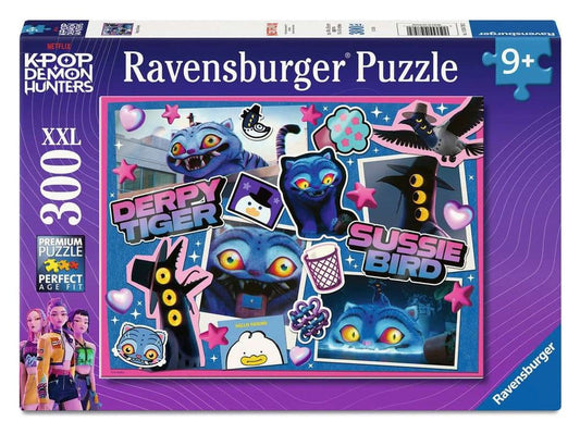 KPop Demon Hunters Children's Jigsaw Puzzle Derpy & Sussie (300 Pieces XXL) 4005555047582