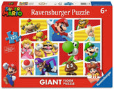Super Mario Giant Floor Jigsaw Puzzle Mario's Friends and Foes (125 Pieces) 4005556056408