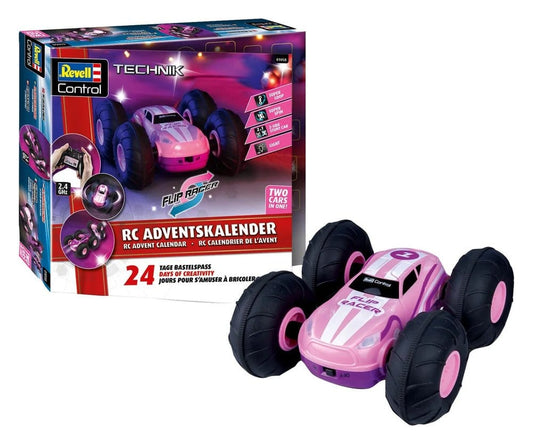 Revell Control Advent Calendar RC Stunt Car Flip Racer 16 cm 4009803010588