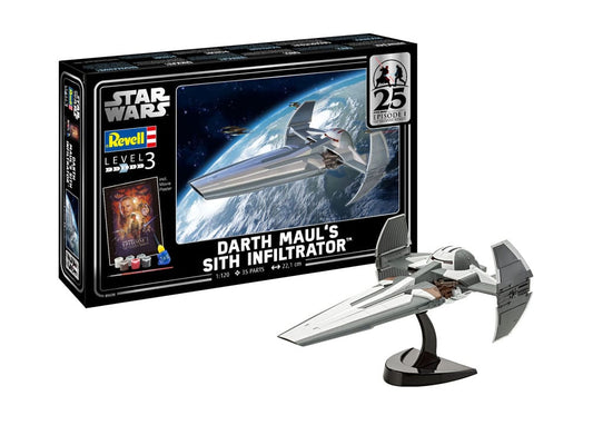 Star Wars Episode I Model Kit Gift Set 1/120 Darth Maul's Sith Infiltrator 22 cm 4009803005638