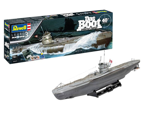 Das Boot Model Kit Gift Set 1/144 U-Boot U96 Typ VII C 40th Anniversary 46 cm 4009803056753