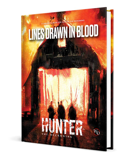Hunter: The Reckoning 5th Edition RPG book Lines Drawn in Blood Sourcebook  *Englische Version* 9781957311326