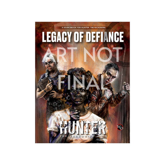 Hunter: The Reckoning 5th Edition RPG book Legacy of Defiance Sourcebook  *Englische Version* 9781957311753