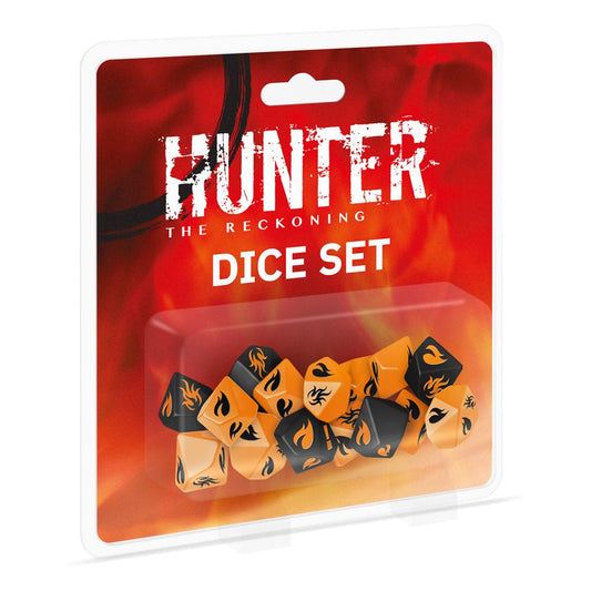 Hunter: The Reckoning 5th Edition RPG Dice set 0810011724488
