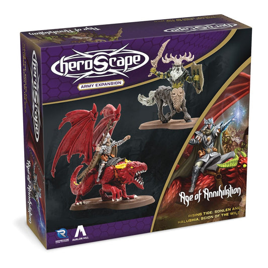 Heroscape Expansion Rising Tide - Sonlen & Halushia, Scion of the Wild Army *English Version* 0810011727632