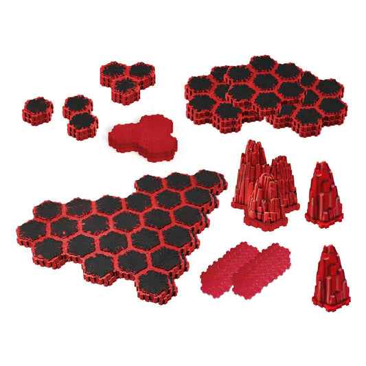 Heroscape Terrain Expansion The Lava Fields of Valhalla *English Version* 0810011727922