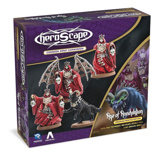 Heroscape Army Expansion Boiling Tension: Revnan Acolytes & Grave Grim *English Version* 0810011727946