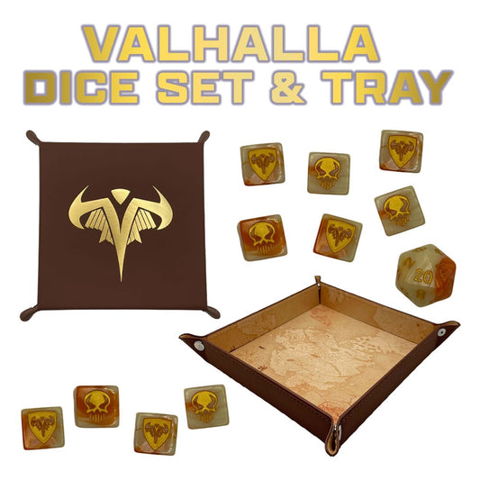 Heroscape Dice & Tray Set Valhalla   *English Version* 0810011728417