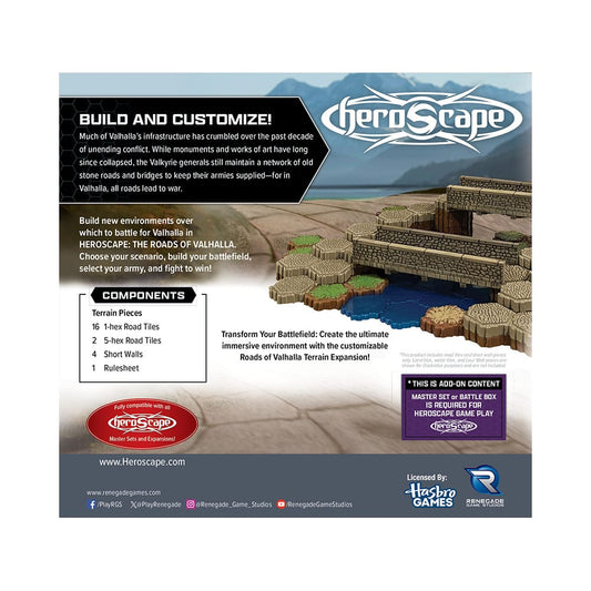 Heroscape Terrain Expansion The Roads of Valhalla  *English Version* 0810011728462