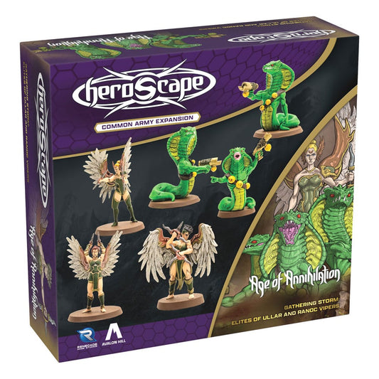 Heroscape Army Expansion Age of Annihilation Elites of Ullar & Ranoc Vipers (Common) *English Version* 0810011728868