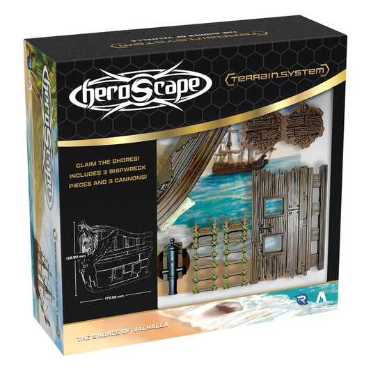 Heroscape Terrain Expansion Shores of Valhalla *English Version* 0810011728981