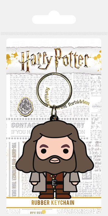 Harry Potter Rubber Keychain Chibi Hagrid 6 cm 5050293387413
