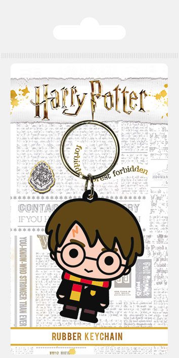 Harry Potter Rubber Keychain Chibi Harry 6 cm 5050293388311
