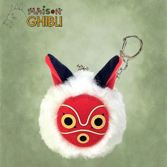 Princess Mononoke Funwari Mini Plush Coin Purse San´s Mask 3760372331061