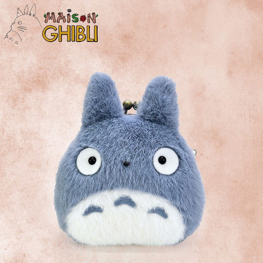 My Neighbor Totoro Funwari Plush Coin Purse Medium Totoro 3760372331009