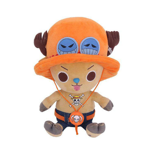 One Piece Plush Figure Chopper x Ace 11 cm 6931080111086