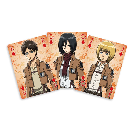 Attack On Titan Playing Cards 8720828183595