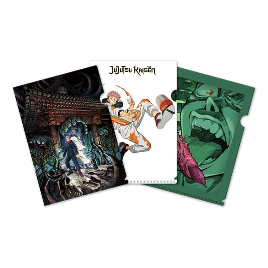 Jujutsu Kaisen Clearfile 3-Set Itadori & Sukuna 7630017534149