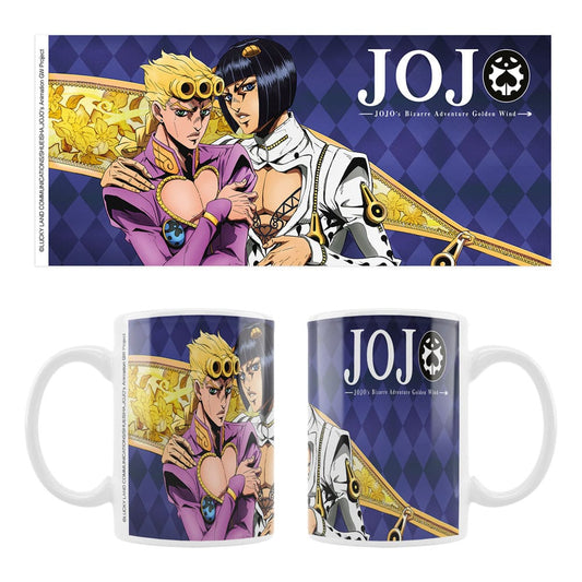JoJo´s Bizarre Adventure Part 5: Golden Wind Ceramic Mug Giorno & Bruno 7630017541628