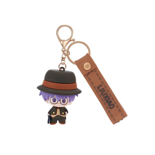 Link Click Rubber Keychain Liu Xiao 6 cm  6976220698379