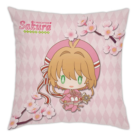 Cardcaptor Sakura Clear Card Pillow Sakura & Kero-chan 35 x 35 cm 8721126701740