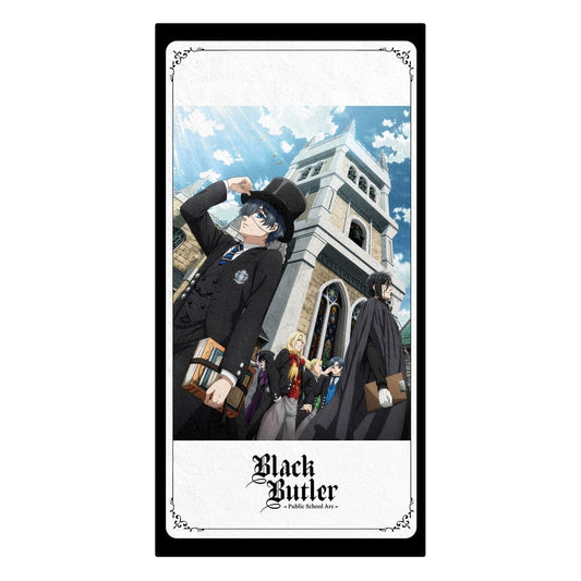 Black Butler: Public School Arc Towel Ciel & Sebastian 150 x 75 cm 8721126701917