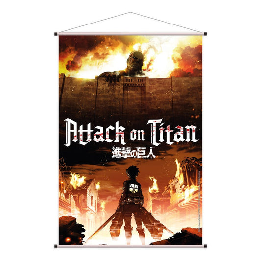 Attack on Titan Wallscroll Colossal Titan 60 x 90 cm 8721126701986