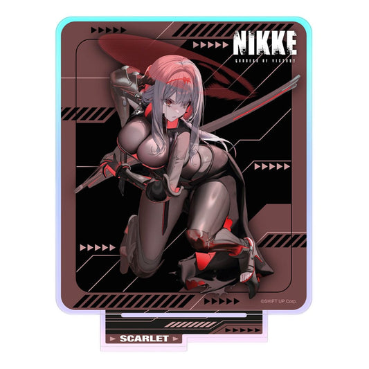 Goddess of Victory: Nikke Crouching Series Acrylic Stand Scarlet Holographic 14 cm 8721126702341