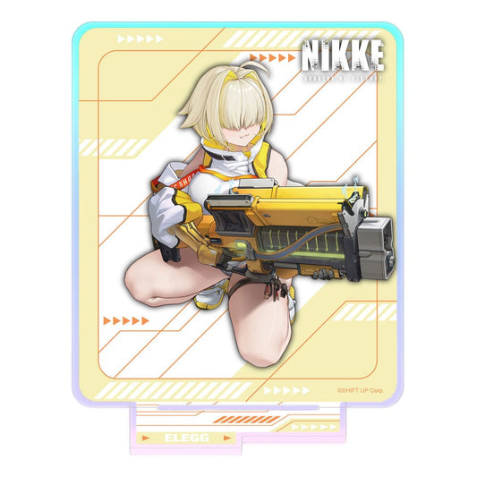 Goddess of Victory: Nikke Crouching Series Acrylic Stand Elegg Holographic 14 cm 8721126702372