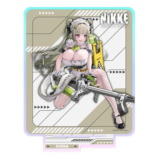 Goddess of Victory: Nikke Crouching Series Acrylic Stand Soda Holographic 14 cm 8721126702389
