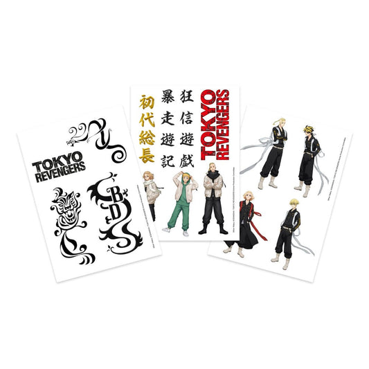 Tokyo Revengers Temporary Tattoos Set  8721126702907