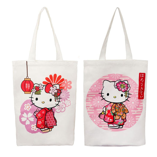 Sanrio Tote Bag Hello Kitty Kimono 8721126703072