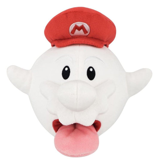 Super Mario Plush Figure Boo Mario 21 cm 3760421780611
