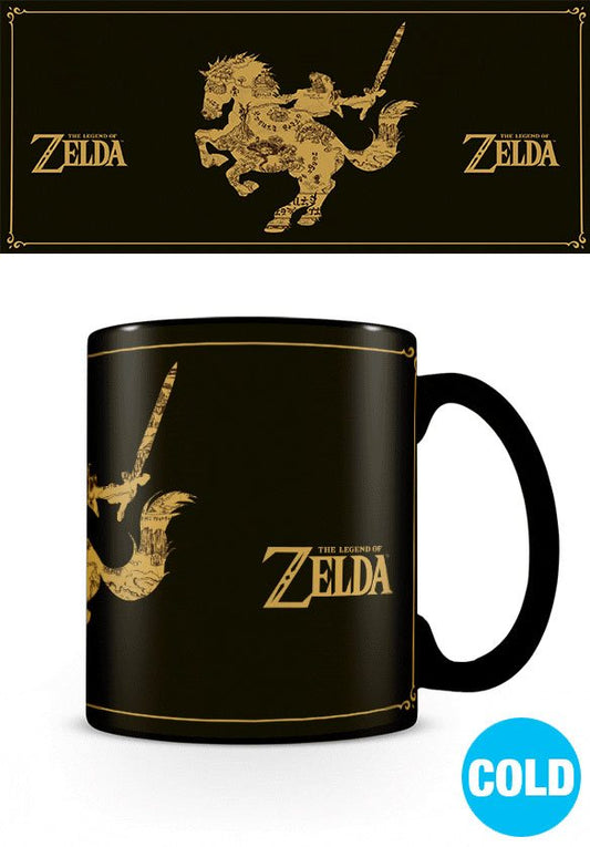 Legend of Zelda Heat Change Mug Map 5050574248785