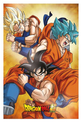 Dragon Ball Super 3D Poster Champa Goku 38 x 58 cm 8435450256424