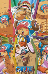 One Piece 3D Poster Chopper 38 x 58 cm 8435450269400