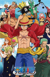 One Piece 3D Poster Group Fishman Island 38 x 58 cm 8435450269424