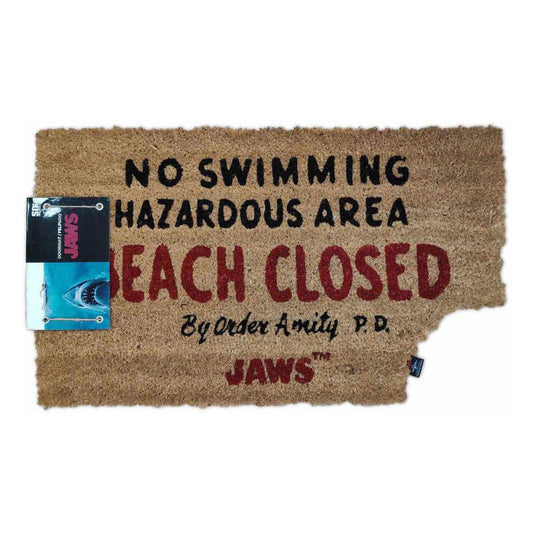 Jaws Doormat Beach Closed 40 x 60 cm 8435450233357