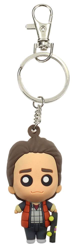 Back to the Future Pokis Rubber Keychain Marty McFly 6 cm 8436546890140