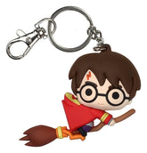 Harry Potter Rubber Keychain Harry on Broom 7 cm 8435450217883