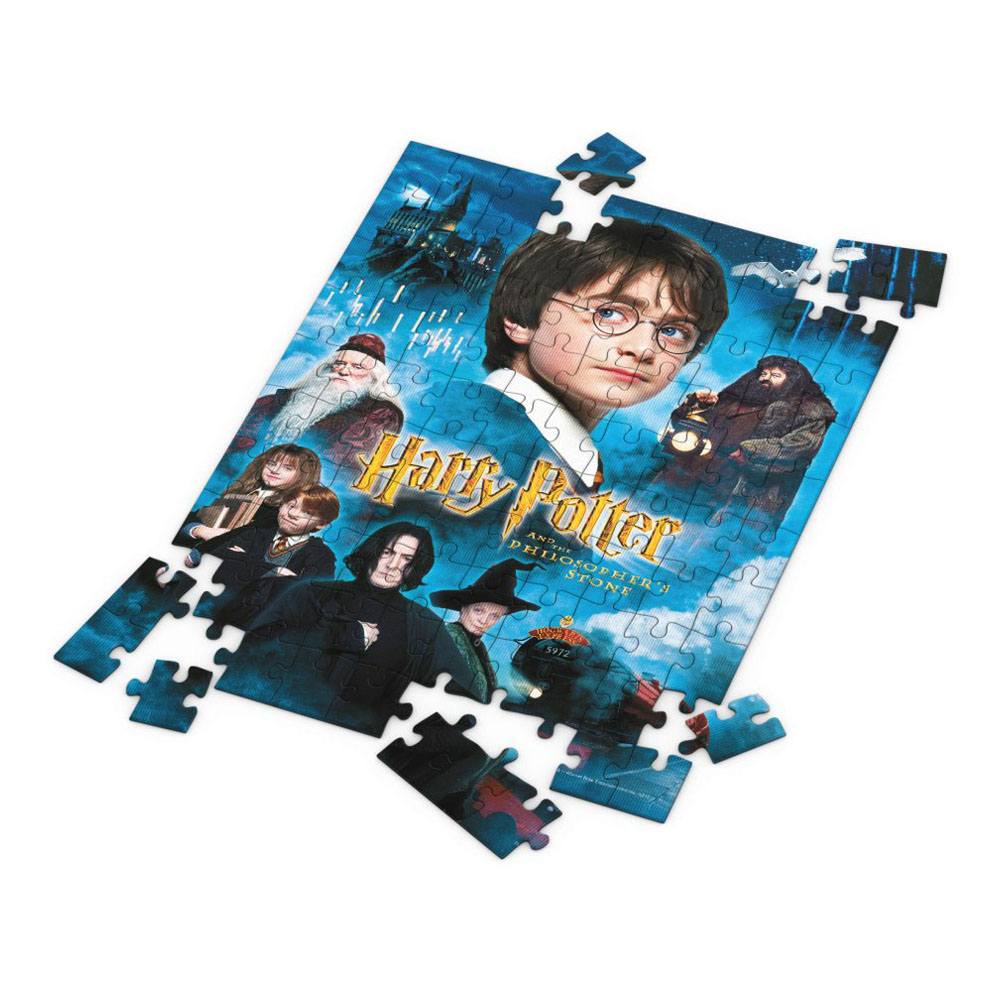 Harry Potter Jigsaw Puzzle with 3D-Effect Philosopher's Stone Poster (100 pieces) 8435450253690