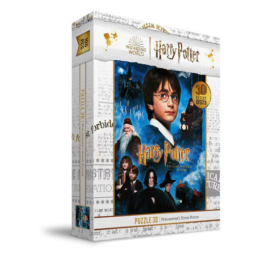 Harry Potter Jigsaw Puzzle with 3D-Effect Philosopher's Stone Poster (100 pieces) 8435450253690