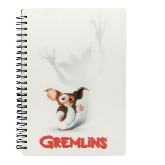 Gremlins Notebook with 3D-Effect Gremlins White 8435450260063