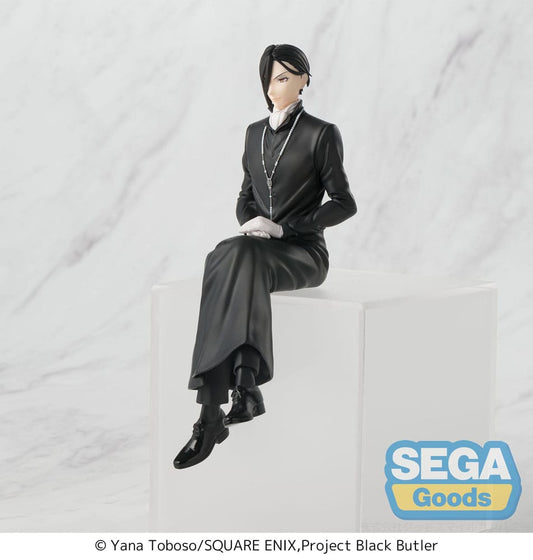 Black Butler: Boarding School Arc PM Perching PVC Statue Sebastian Michaelis 16 cm  4582733439952