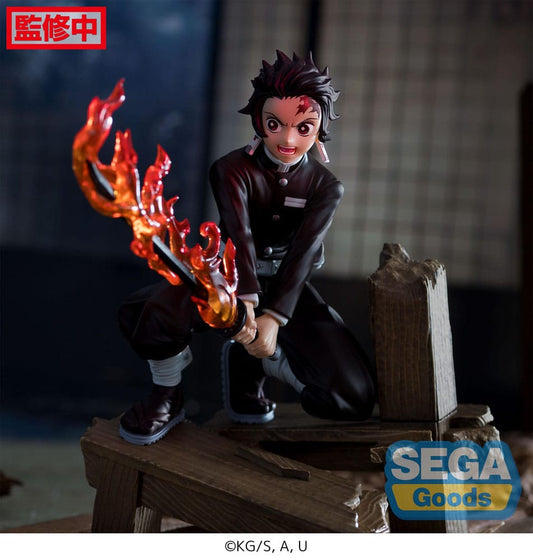 Demon Slayer: Kimetsu no Yaiba Xross Link Anime PVC Statue Tanjiro Kamado -Swordsmith Village Arc- 12 cm 4582733421896