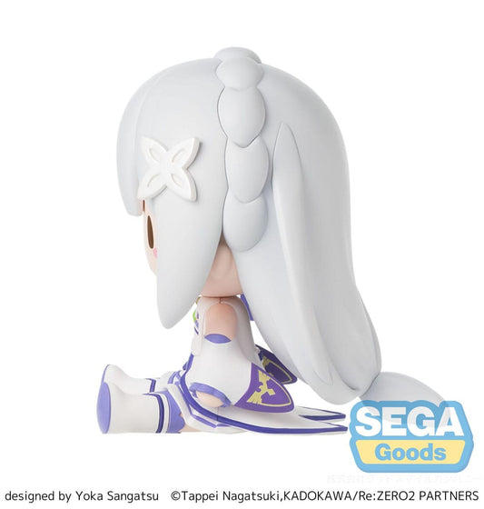 Re:Zero Starting Life in Another World Fuwa Petit Chibi Figure Emilia 8 cm 4582733445793