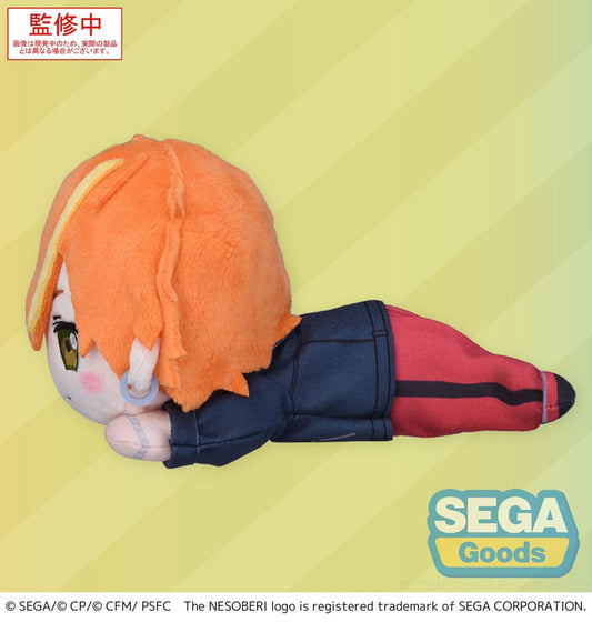 COLORFUL STAGE! The Movie: A Miku Who Can't Sing Nesoberi Lay-Down Plush Figure Shinonome Akito 16 cm 4582733446615