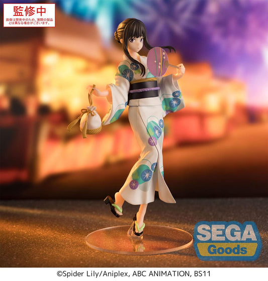 Lycoris Recoil Luminasta PVC Statue Takina Inoue Festival in Yukata 19 cm 4582733455884